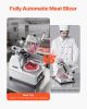 VEVOR Automatic Meat Slicer, 180W + 370W Deli Slicer with a 12 inch Premium 65Mn Blade, 0-0.3 inch Adjustable Thickness
