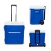 60 QT Laguna Ice Chest Cooler with Wheels, Blue