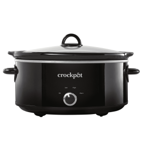 Manual 7-Quart Slow Cooker, Black (Pack: 1 Pack)